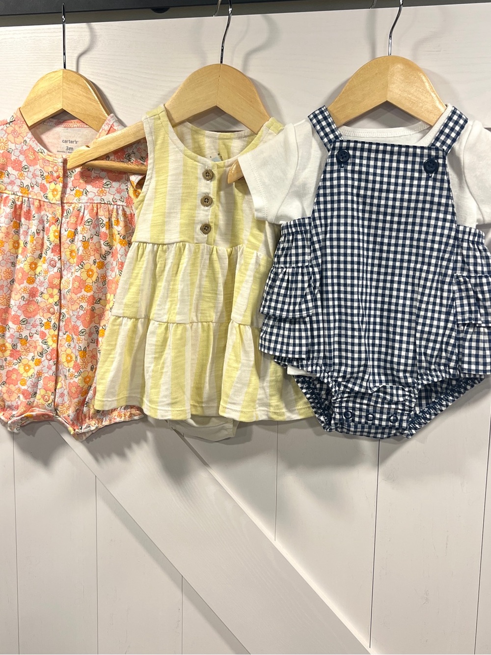 Baby Girl Summer Outfit Bundle 0-3 mo